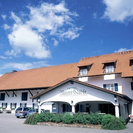 Hotel-Restaurant Untere Mühle Schwabmuhlhausen Exterior foto